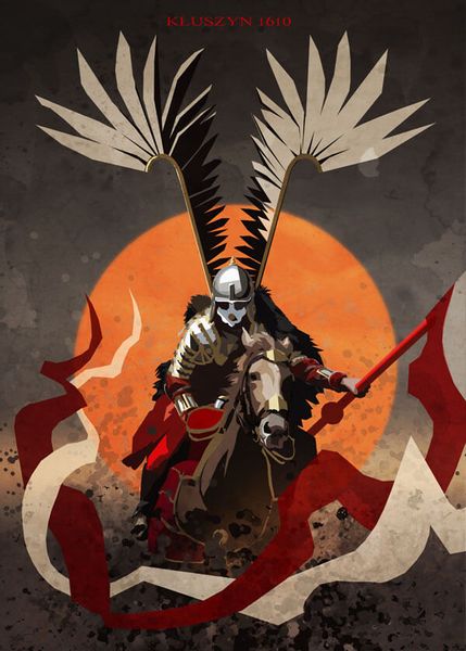 Kłuszyn 1610 - plakat 60x80 cm zdjęcie 2