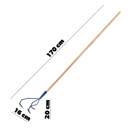 Kultywator Ręczny Spulchniacz Gleby Ziemi Metalowy na Arena.pl