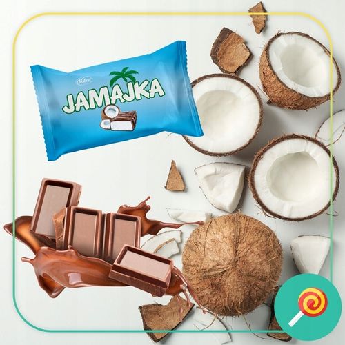 Cukierki kokosowe czekoladowe Vobro Jamajka 1kg na Arena.pl