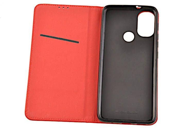 Etui Smart do Motorola Moto E20 / E30 / E40 czerwony zdjęcie 3