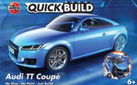 2 x Model do składania Audi TT Coupe - Blue Klocki QUICKBUILD AIRFIX Licenc