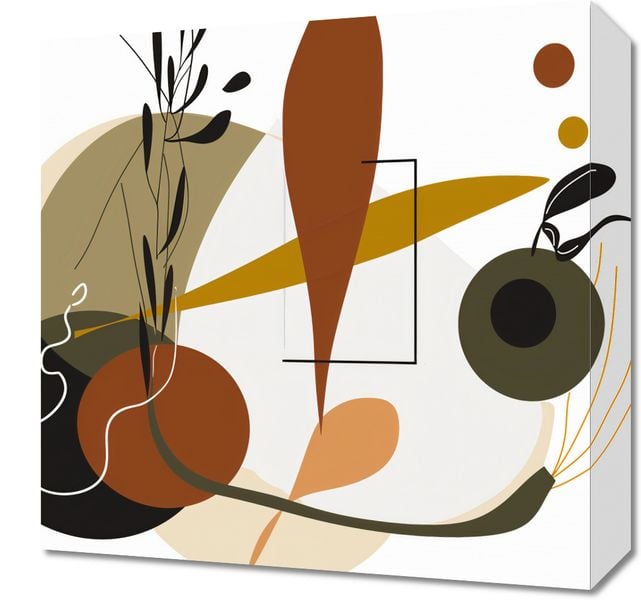 Obraz 40x40cm Ekspresja w Impresji zdjęcie 1