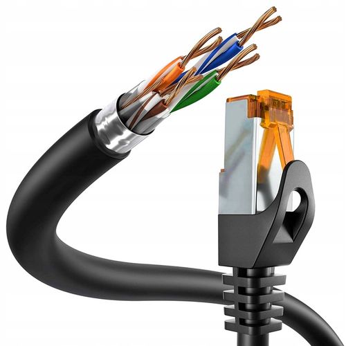 KABEL SIECIOWY LAN PATCHCORD ETHERNET ROUTER TV RJ45 SFTP CAT6a kat 6a 20M na Arena.pl
