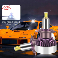 Żarówki samochodowe H1 LED 160W 360° 25000LM 6000K Mocne Canbus 2 szt.