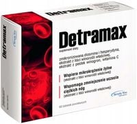 DETRAMAX zmęczone nogi diosmina KRĄŻENIE Novascon 60 tabletek