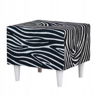 Pufa puf podnóżek siedzisko Ari Print Family Meble