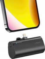 VEGER powerbank 5000 mAh z wbudowanym złączem Lightning PD QC3.0 3A 20W Plu