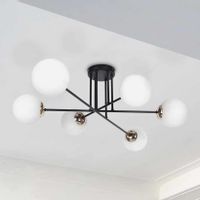 Lampa sufitowa ISLA K-4915  Kaja sticks białe czarne