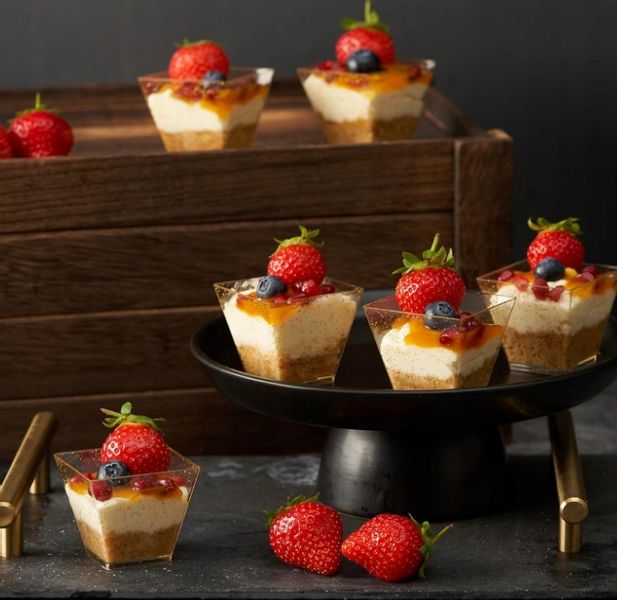 ORYGINALNE POJEMNIKI PUCHARKI KWADRATOWE DO DESERÓW 60ML ZŁOTY BROKAT 50szt zdjęcie 4