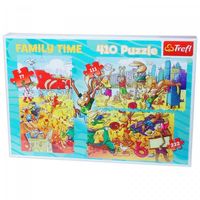TREFL 12055 Puzzle Rodzinne Siatkówka 410 El. NEW