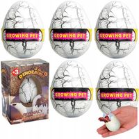 5x JAJO jajko dinozaura wykluwający rosnący DINOZAUR DUŻE NA PREZENT