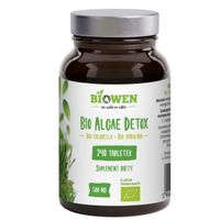 Biowen BIO Algae Detox chlorella spirulina 500 mg 240 tabletek