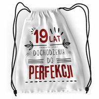 Plecak Urodziny 19 19Te Sportowy Szkolny Worek Z Nadrukiem Ze Zdjęciem