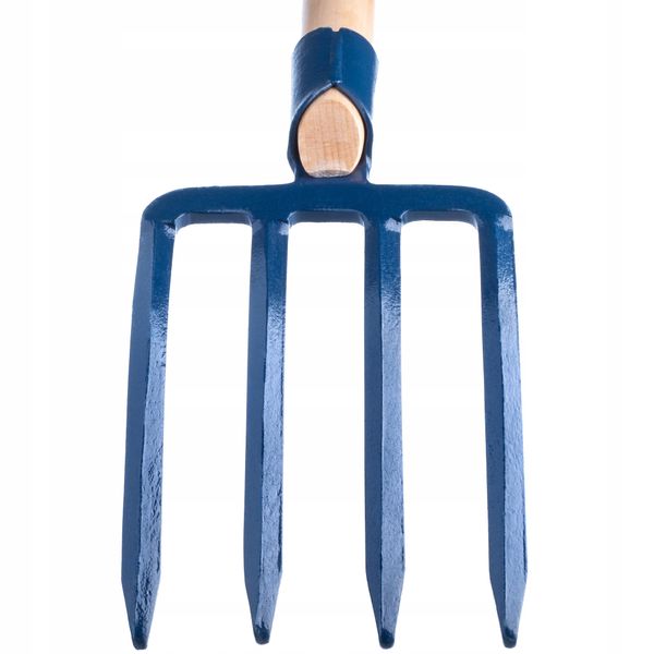 WIDŁY DO KOPANIA 4-ZĘBNE DREWNIANY TRZONEK 130 cm zdjęcie 7