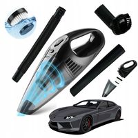 ODKURZACZ DO SAMOCHODU AKUMULATOROWY RĘCZNY BEZPRZEWODOWY MOCNY USB 120W