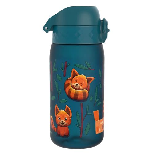 ION8 Zielona butelka na wodę dla dzieci w czerwone pandy 350 ml na Arena.pl