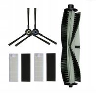 Szczotka główna boczna filtry do Silvercrest Ssra1 SSR1 ILife A9S A9 A7