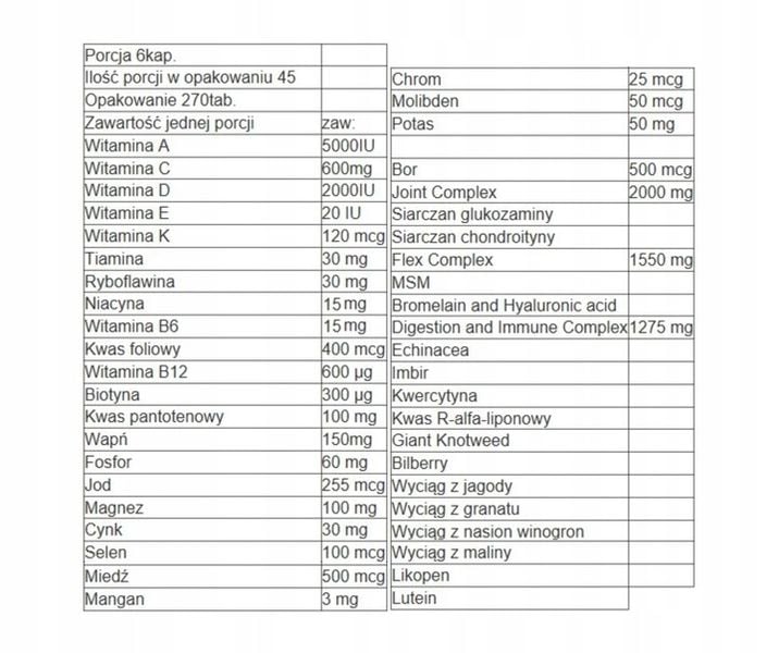 CONTROLLED LABS ORANGE TRIAD 270 Tabletek Multiwitamina Minerały WERSJA USA zdjęcie 2