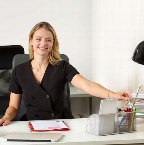 PRZYBORNIK NA BIURKO ORGANIZER NA KREDKI POJEMNIK na Arena.pl