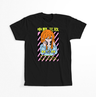 Koszulka Czarna - The Quintessential Quintuplet - WYBIERZ KOLOR KOSZULKI I FASON Damska S