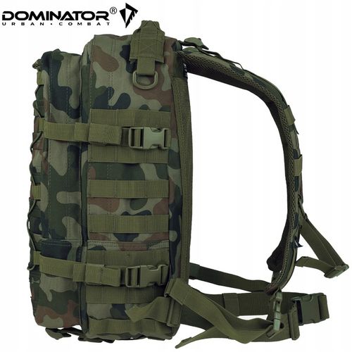 PLECAK WOJSKOWY TAKTYCZNY DOMINATOR EDC MOLLE MORO PL WOODLAND wz.93 30L na Arena.pl