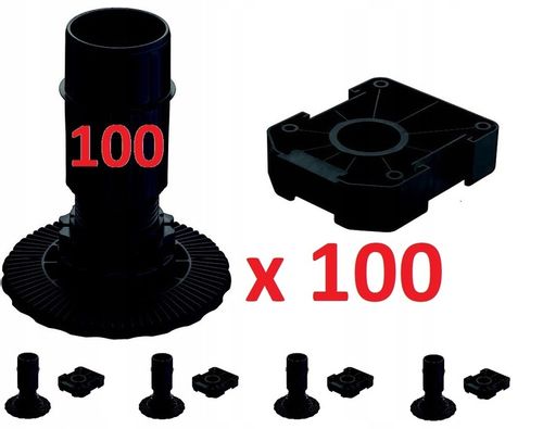 100 x Nóżka stopka Axilo od Hafele + główka H 100 na Arena.pl