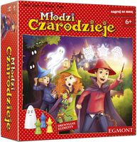 EGMONT MŁODZI CZARODZIEJE GRA MAGIA DREWNIANE ELEM