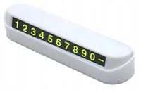 Tablica Informacyjna Tymczasowy Numer Parkingowy Tabliczka Rejestracja Hit