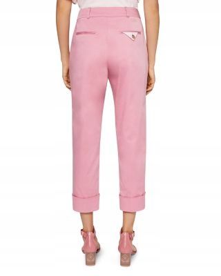 Spodnie bawełniane TED BAKER LONDON Saydii Deep Cuff Stretch roz.2 na Arena.pl