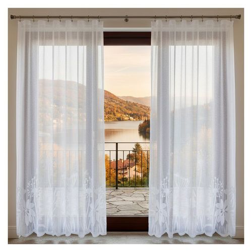 Firanka Ennet wysokość 230 cm DomoweTekstylia | WN248E 230 na Arena.pl