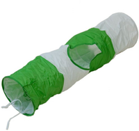 Tunel szeleszczący duży składany zabawka kota królika kryjówka 100 x 24 cm