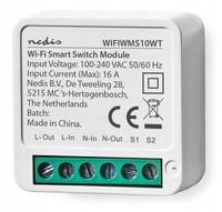 Inteligentny przełącznik NEDIS WIFIWMS10WT