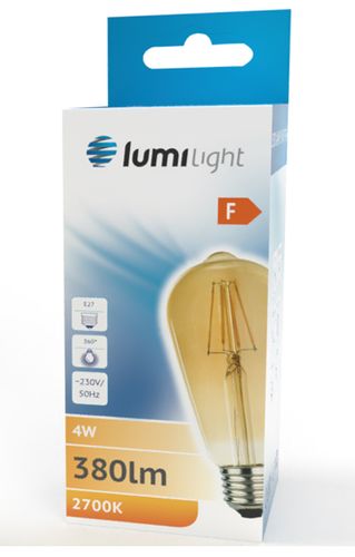 Żarówka LED E27 4W WW FLMG ST64 gold LL5924 na Arena.pl