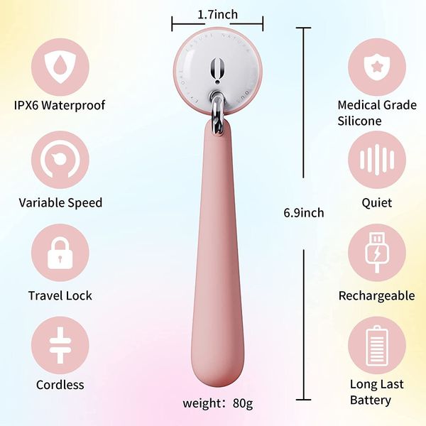 Masażer różdżka Osuga Moonflow Pink zdjęcie 7