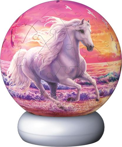 Puzzle 3D NightLight Horses on the Beach na Arena.pl