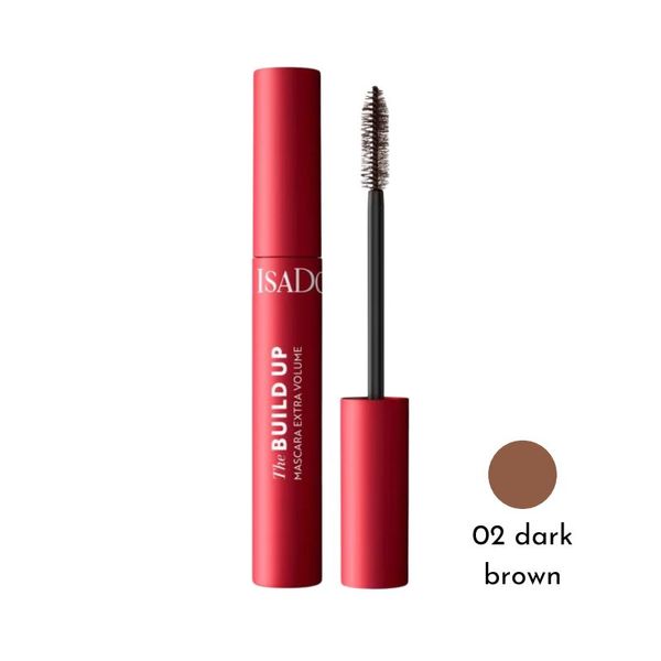 IsaDora Build Up Mascara Extra Volume numery - 02 zdjęcie 1