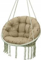 PODUSZKA NA FOTEL WISZĄCY KOSZ BUJANY KOKON BOCIANIE GNIAZDO