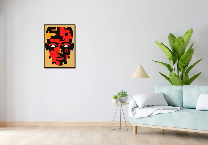 Plakat 50x70cm Puzzle Tożsamości zdjęcie 4
