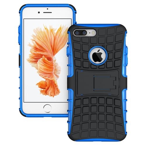 Pancerne etui Kickstand iPhone 7 Plus niebieskie na Arena.pl