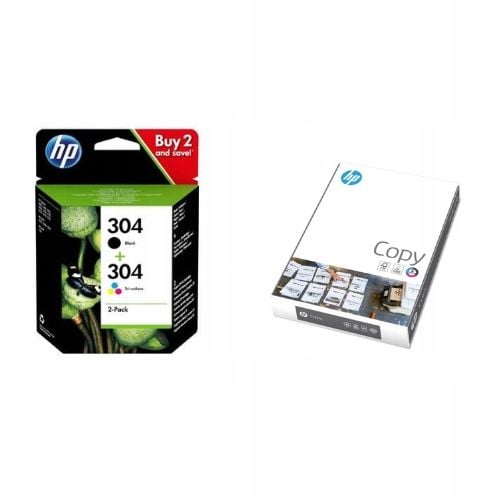 Zestaw Tuszy HP 304 CMYK (3JB05AE) na Arena.pl