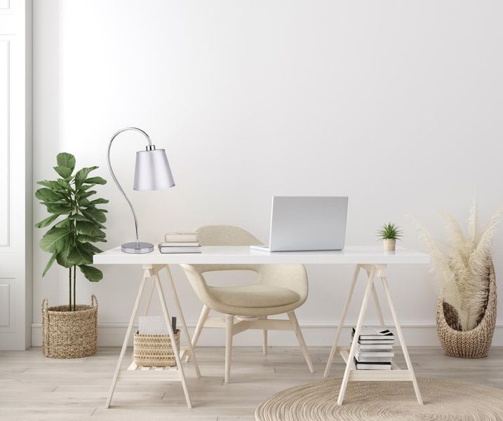 Luk lampka gabinetowa 1x40W E14 chrom zdjęcie 12