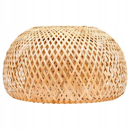 Lampa sufitowa LED wisząca żyrandol E27 oprawa pleciona 38cm boho na Arena.pl