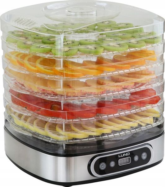 LUND SUSZARKA SPOŻYWCZA DO GRZYBÓW OWOCÓW WARZYW 500W CZASOMIERZ 5 TAC zdjęcie 6