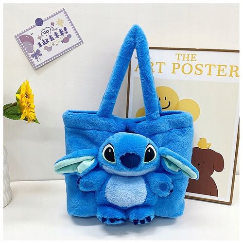 TOREBKA PLUSZAK STICH STITCH MASKOTKA PLUSZOWA TOREBECZKA NA RAMIĘ DZIECI na Arena.pl