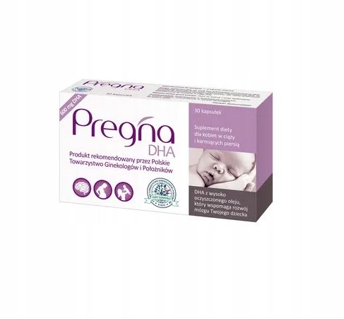 Pregna DHA 30 kapsułek zdjęcie 1