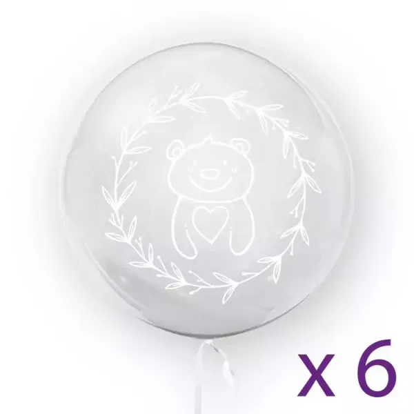 Zestaw 6 sztuk - "Miś" zdjęcie 1