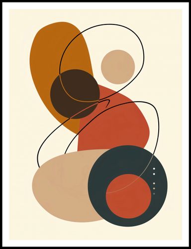 Plakat 75x100cm Geometria Harmonii na Arena.pl