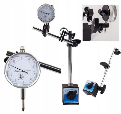 CZUJNIK ZEGAROWY + STATYW MAGNETYCZNY DO MIERZENIA BICIA W WALIZCE na Arena.pl