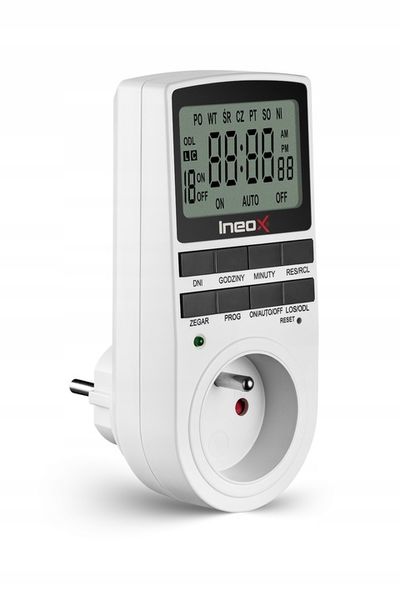 Włącznik wyłącznik czasowy Timer Programator PC-02 zdjęcie 1