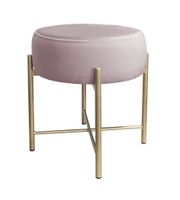 Taboret Pola noga metalowa złota MG55